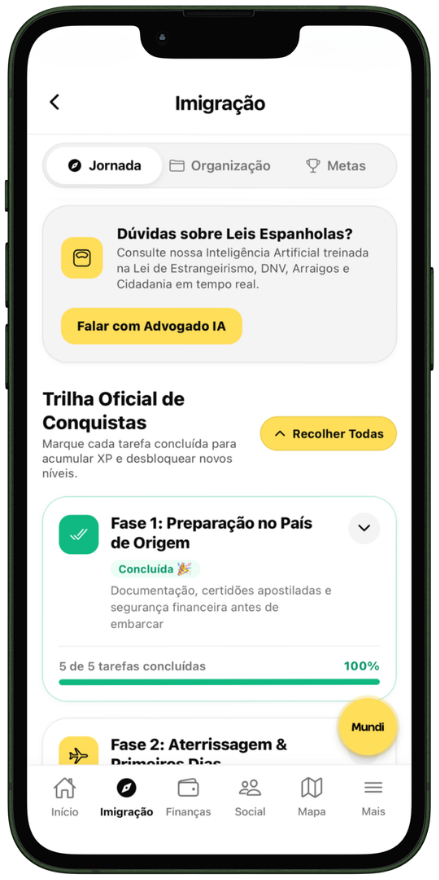 Imigração - App do Imigrante
